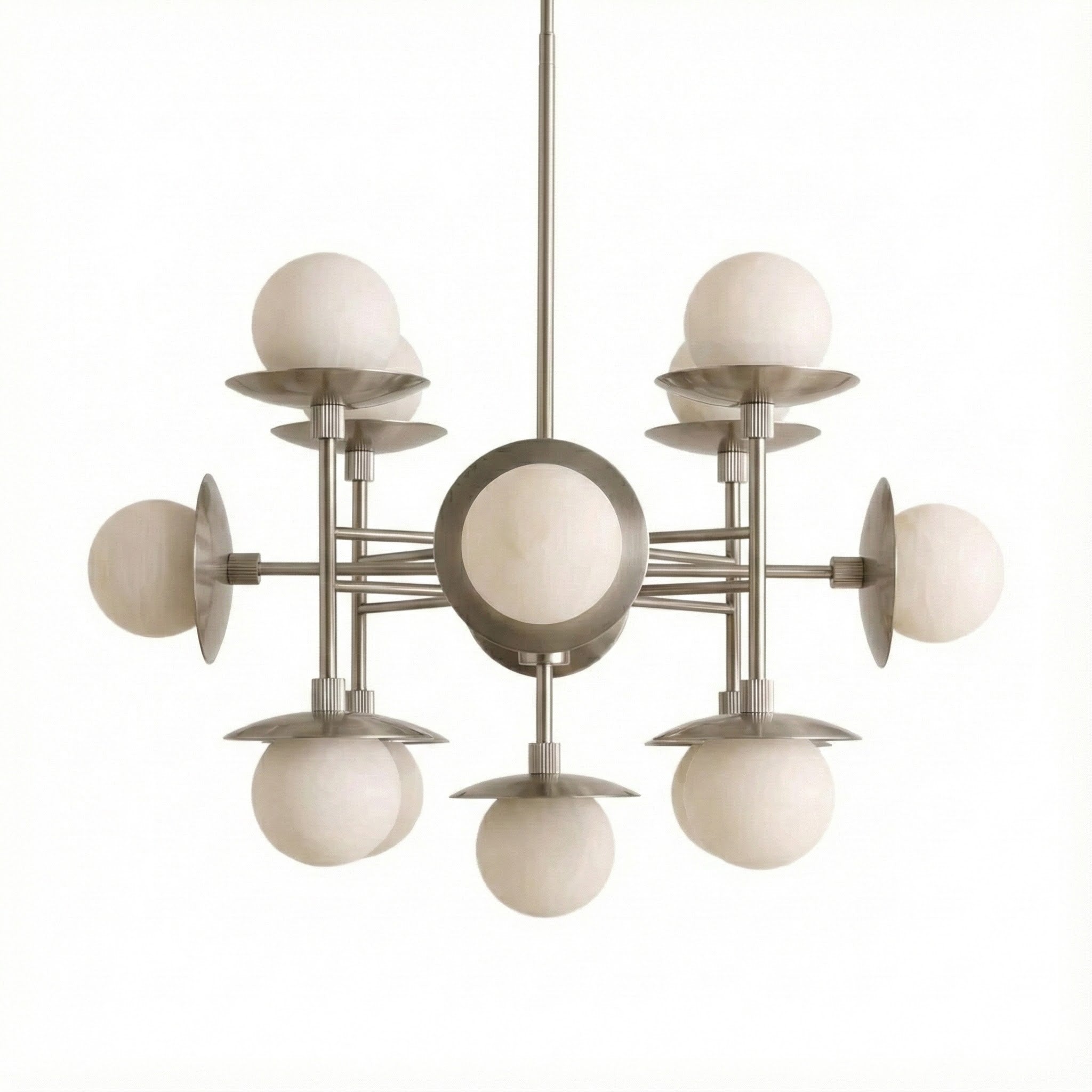 Elegant Cara Alabaster Chandelier - CasaraHouse