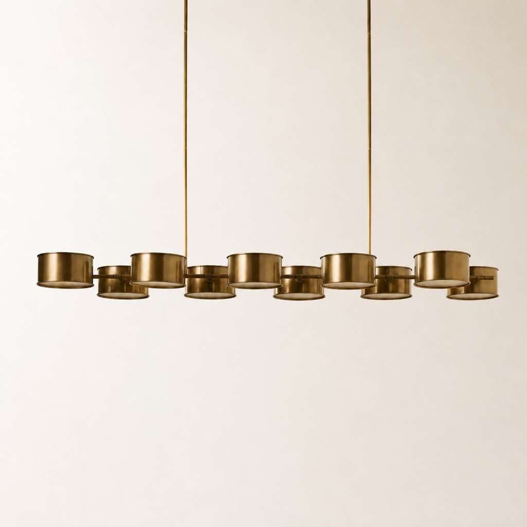Daphne Metal Linear Chandelier