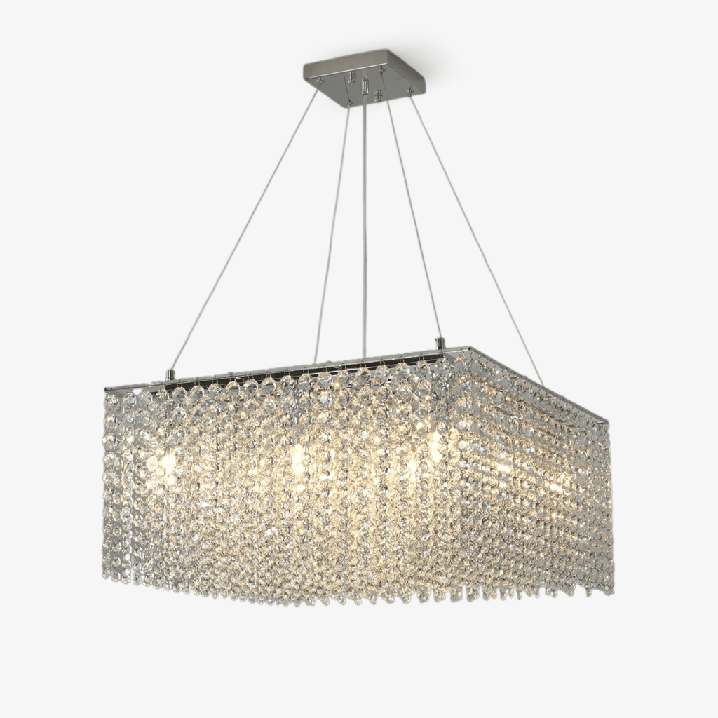 Crystal Frame Chandelier