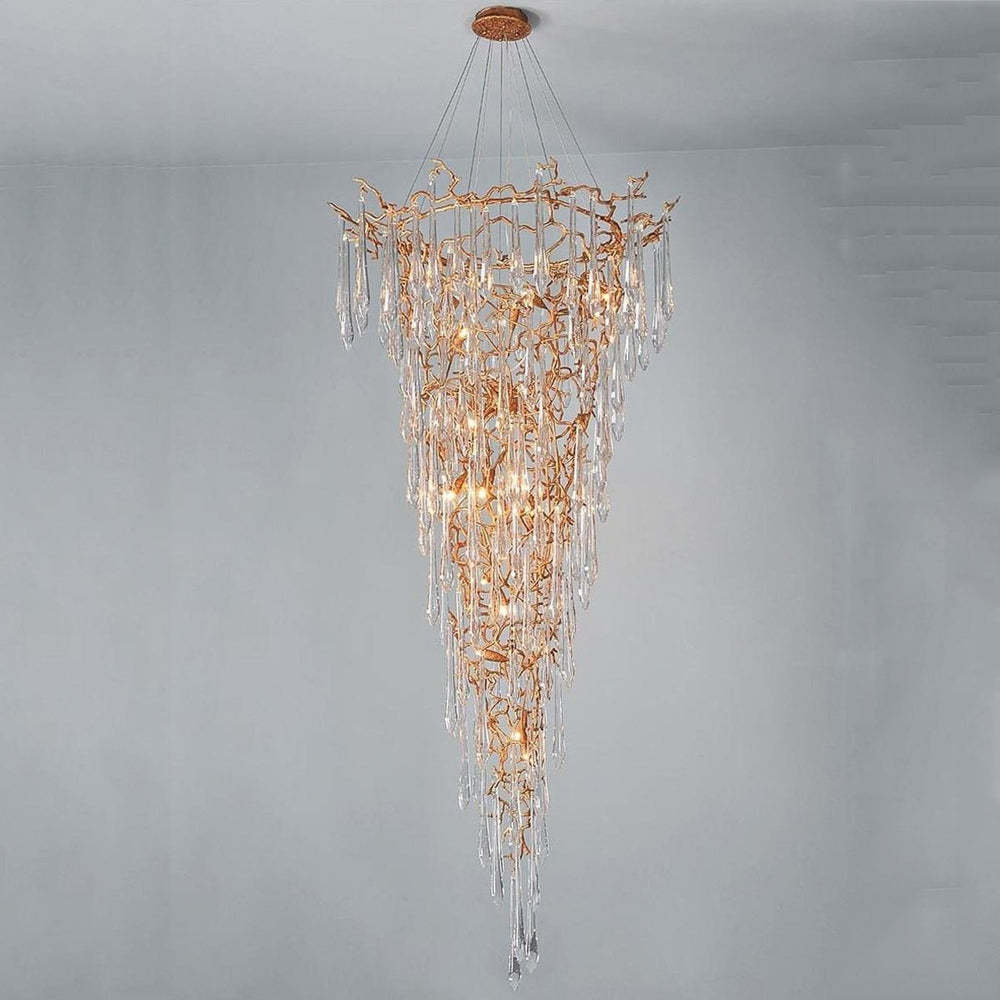 Raindrop Vantia Branch Crystal Chandelier 47.28" 59.1" 70.9" 94.6"H