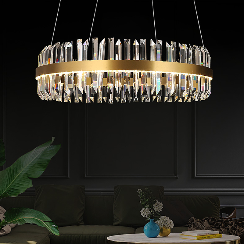 Chloe Round Crystal Chandelier
