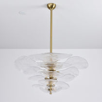 Petals Gold Murano Glass Chandelier