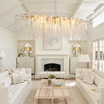 Branch Crystal Icicle Chandelier