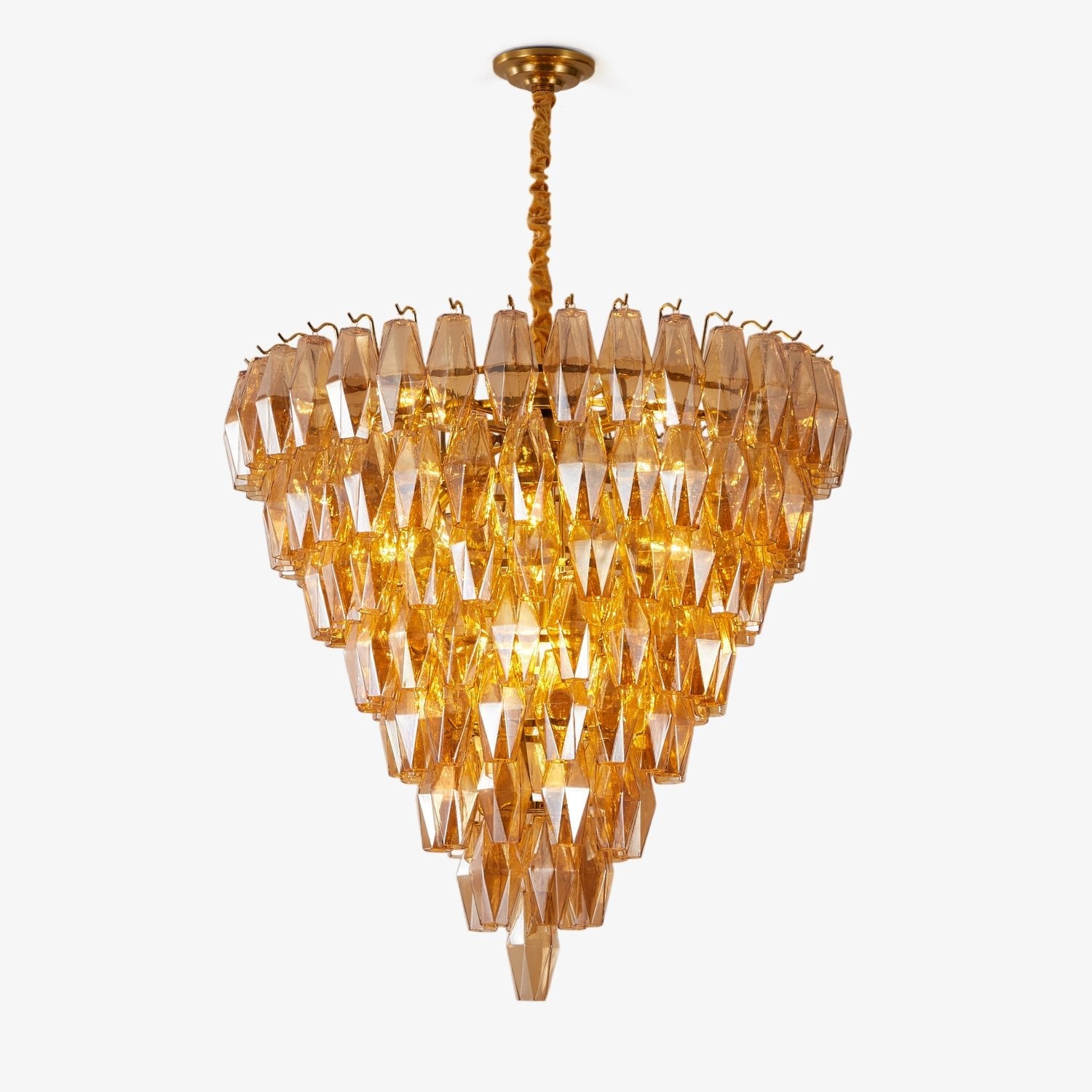 Luxury Amber Empire Chandelier - CasaraHouse