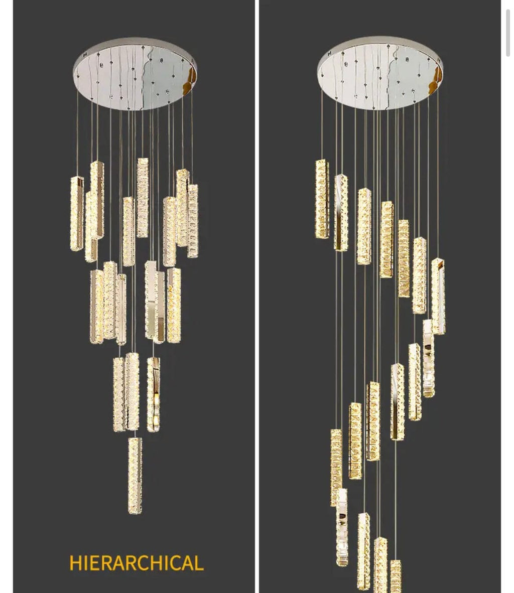 Angelica Foyer & Staircase Chandelier 19" 23" D