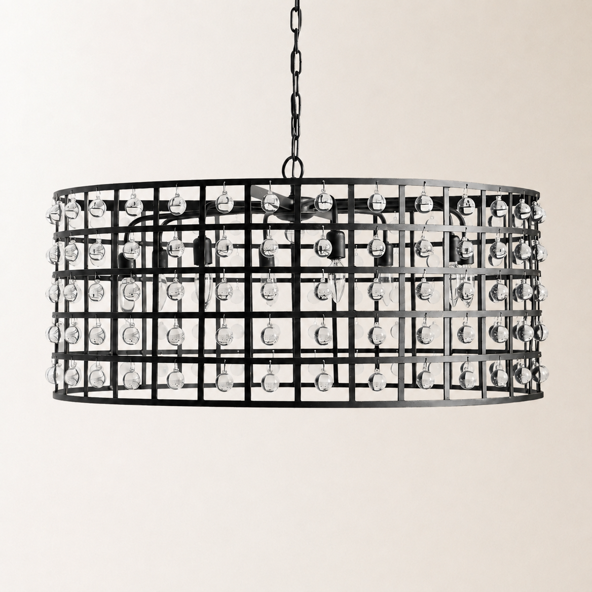 La Cage Round Chandelier