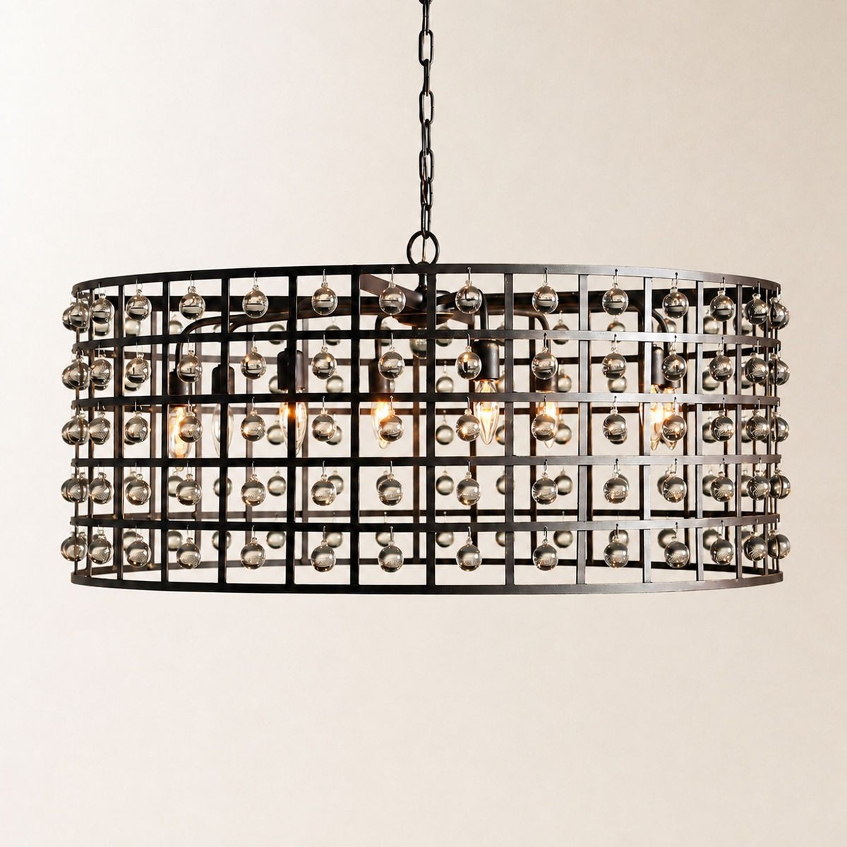 La Cage Round Chandelier