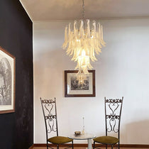 Murano Glass Petals Chandelier