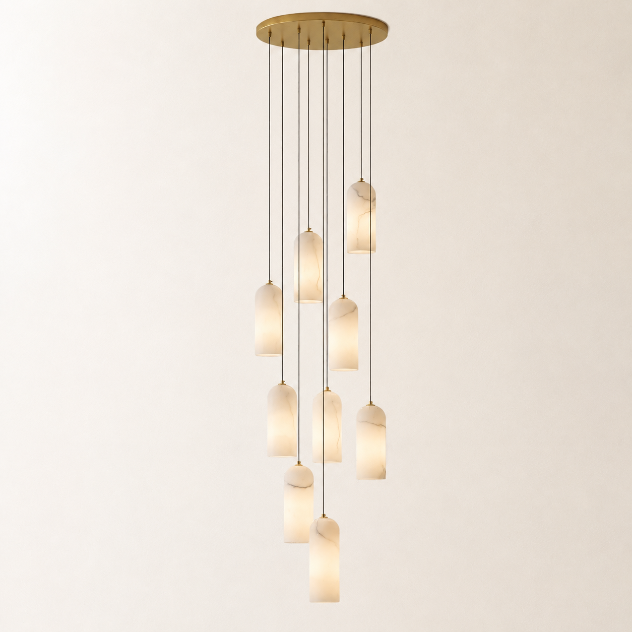 Montira Alabaster Dome Pendant Lamp