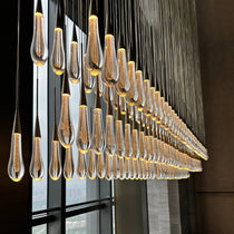 Soltaire Crystal Linear Chandelier 37" 50" 60" 70" 87" 120"W