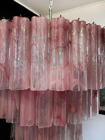 Murano Glass Chandelier - 78 Tubes
