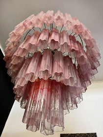 Murano Glass Chandelier - 78 Tubes