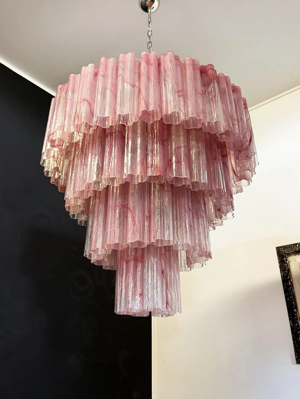 Murano Glass Chandelier - 78 Tubes