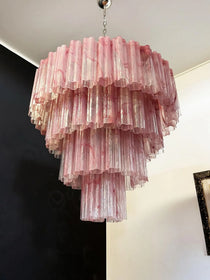 Murano Glass Chandelier - 78 Tubes