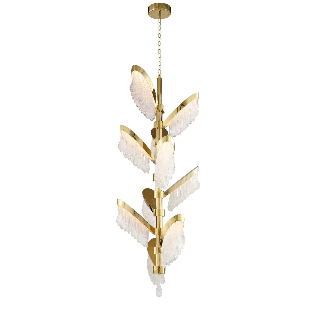 Palm-Villa Murano Glass Foyer Chandelier Main image