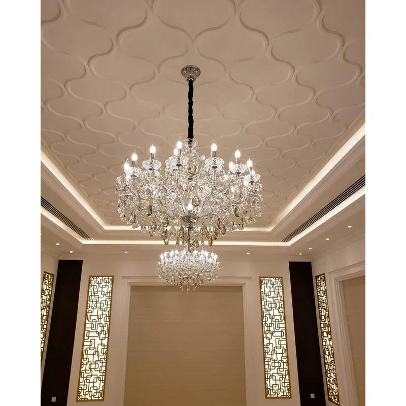 Allumage Extra Wide Classic Crystal Chandelier