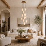 Montira Alabaster Dome Pendant Lamp