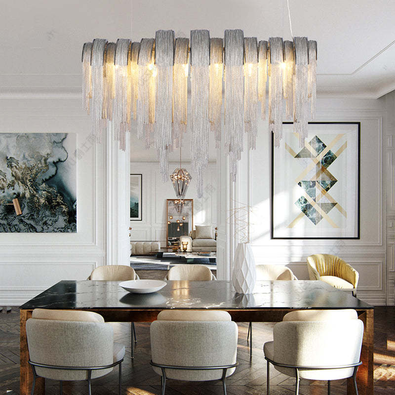 Tassel Oval Chandelier Main image