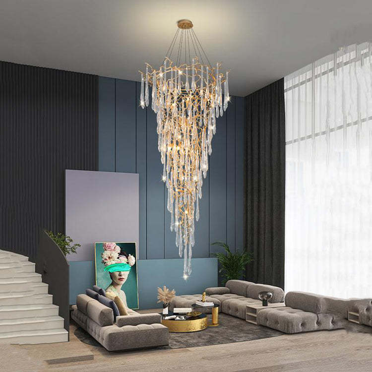 Raindrop Vantia Branch Crystal Chandelier 47.28" 59.1" 70.9" 94.6"H