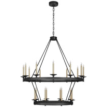 Alijah Two Tiered Chandelier