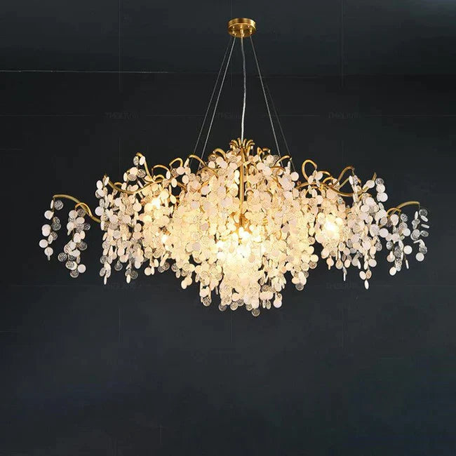 American Creative Modern Branch Chandelier Oval Main image