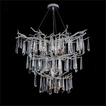 Lucent Twelve-Light Crystal Drop Chandelier