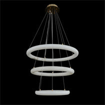 Luca Three-Tier Alabaster Pendant Chandelier