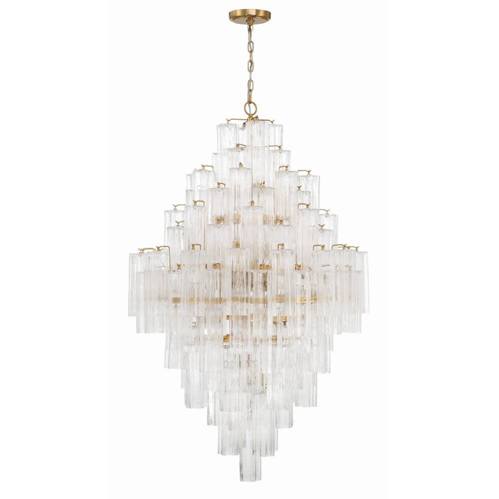 Geometric Crystal Prism Ceiling Chandelier - CasaraHouse