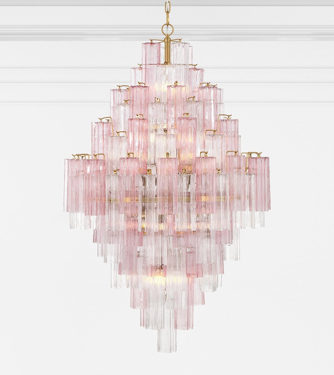 Geometric Crystal Prism Ceiling Chandelier - CasaraHouse