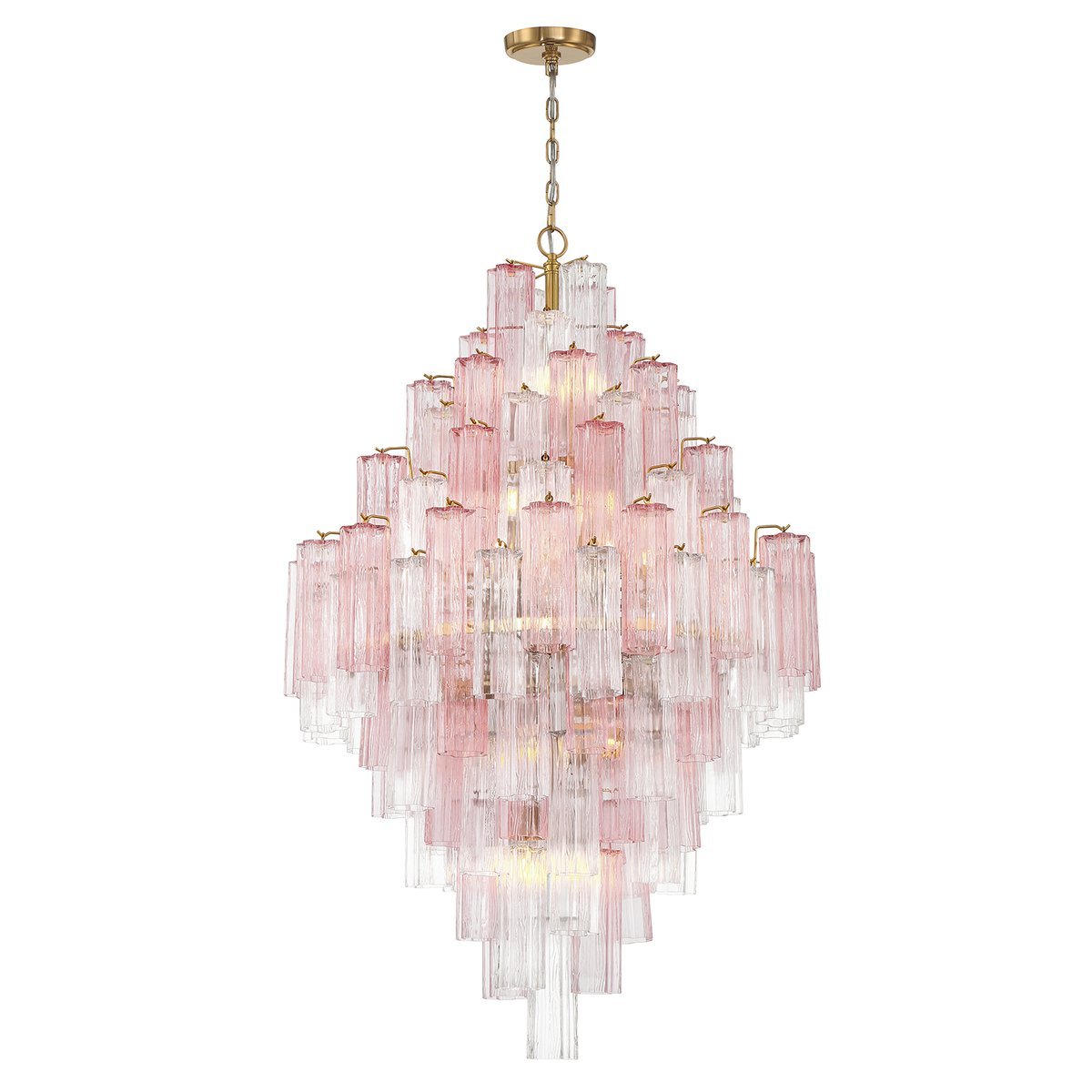 Geometric Crystal Prism Ceiling Chandelier - CasaraHouse