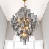 Geometric Crystal Prism Ceiling Chandelier - CasaraHouse