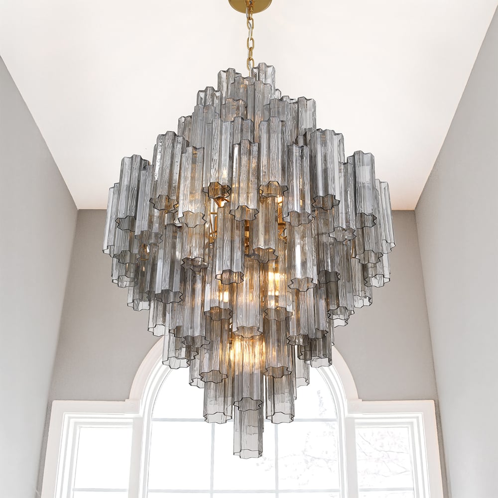 Geometric Crystal Prism Ceiling Chandelier - CasaraHouse