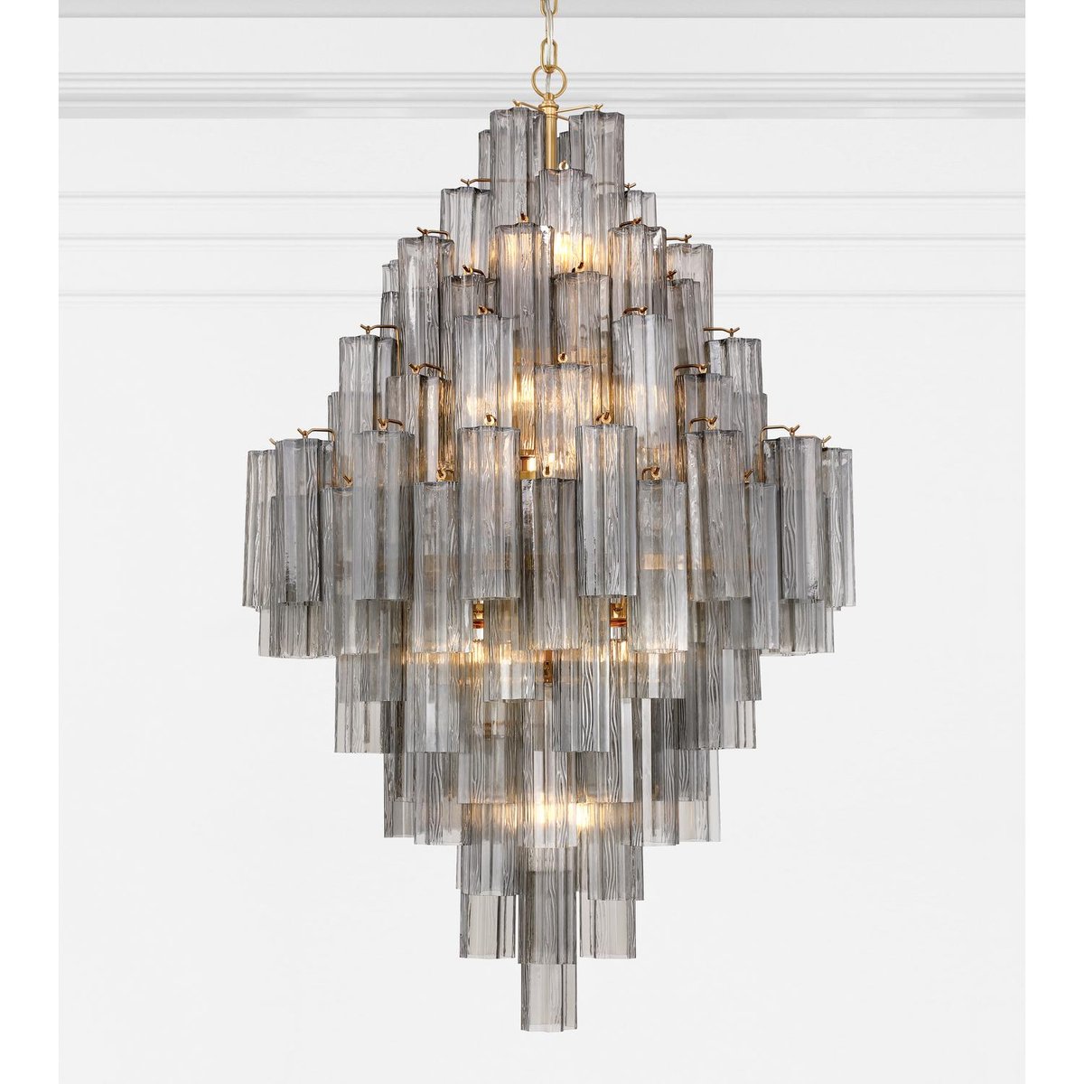 Geometric Crystal Prism Ceiling Chandelier - CasaraHouse