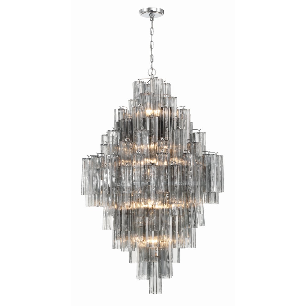Geometric Crystal Prism Ceiling Chandelier - CasaraHouse