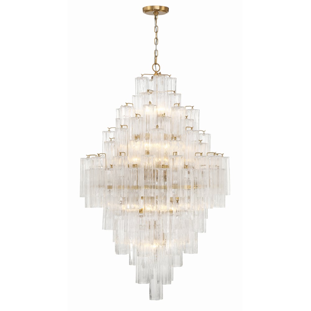 Geometric Crystal Prism Ceiling Chandelier - CasaraHouse