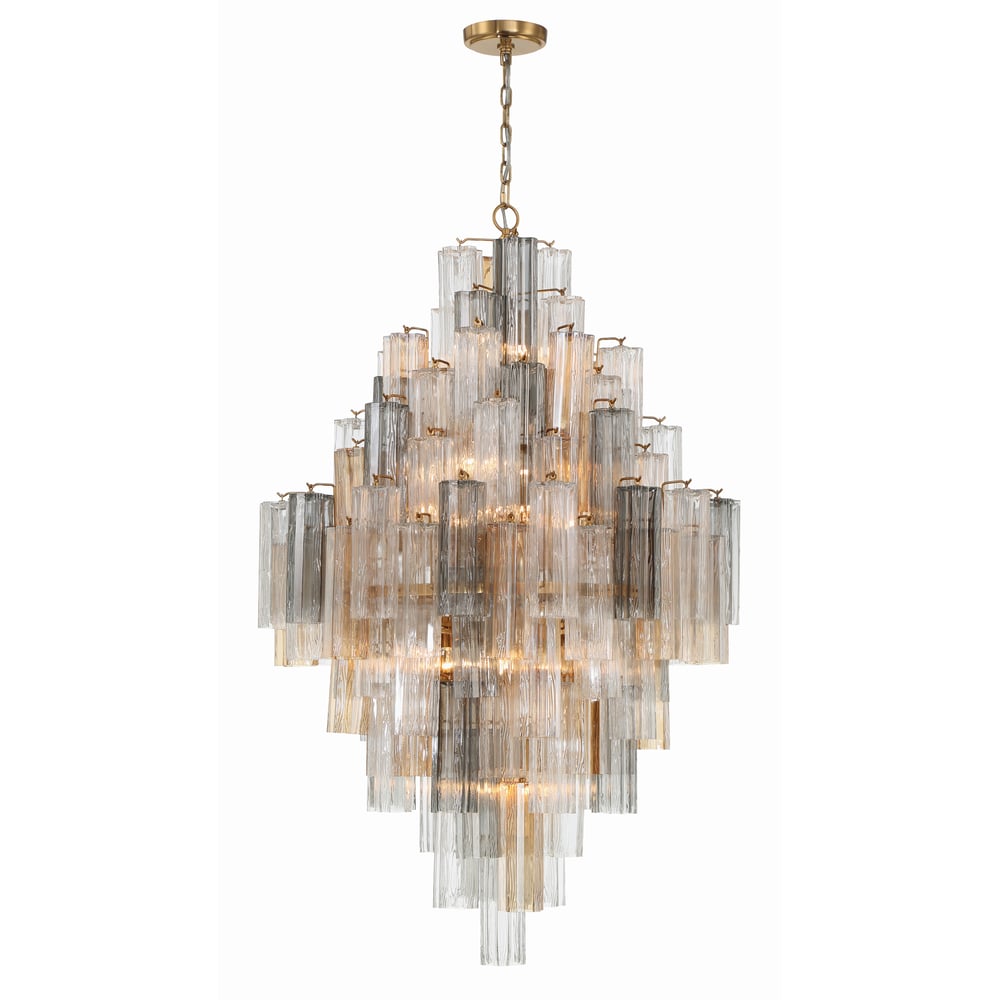 Geometric Crystal Prism Ceiling Chandelier - CasaraHouse