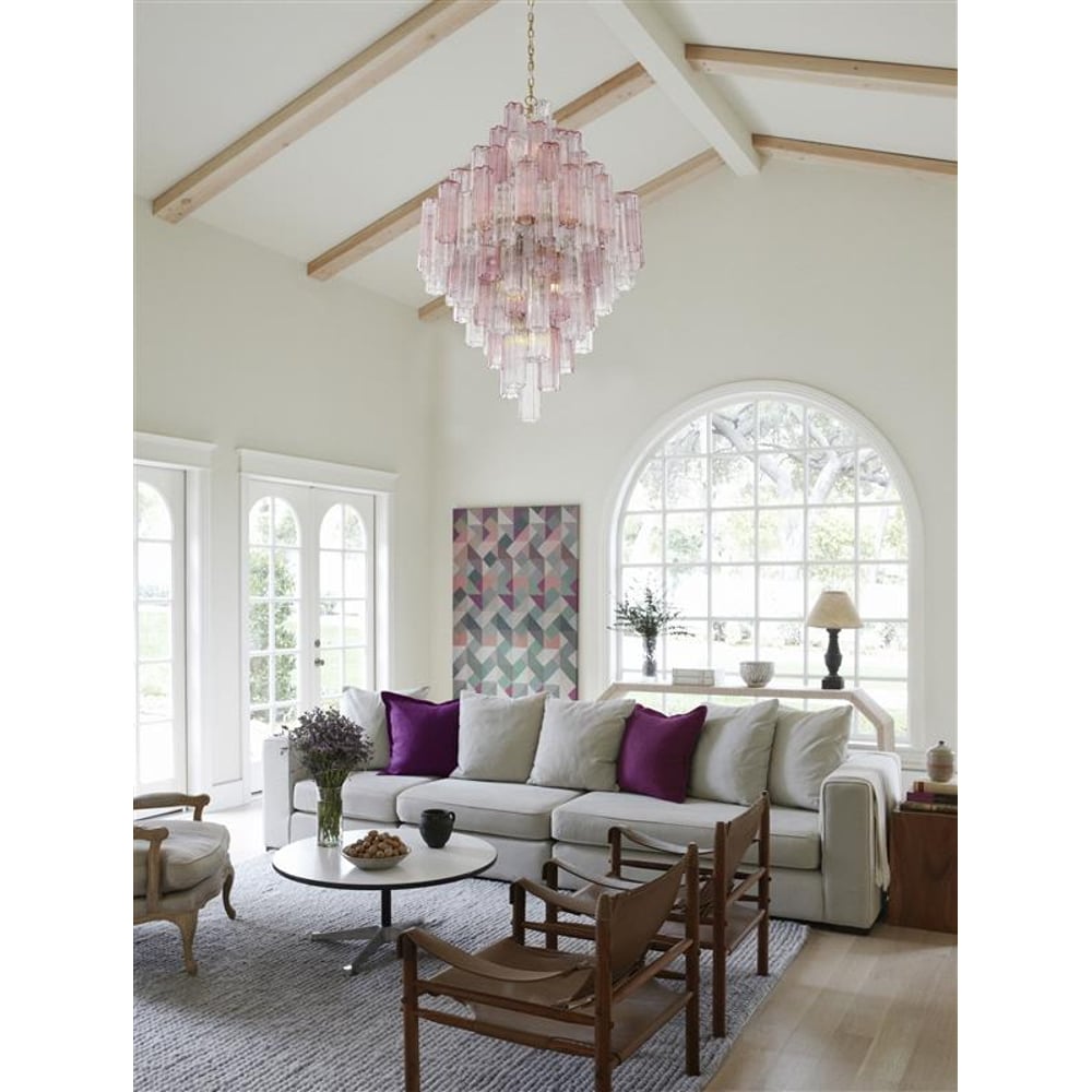 Geometric Crystal Prism Ceiling Chandelier - CasaraHouse