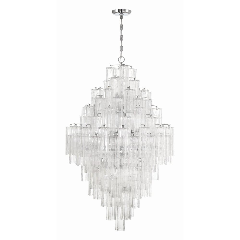 Geometric Crystal Prism Ceiling Chandelier - CasaraHouse