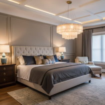Alabaster Cascade Tiered Chandelier
