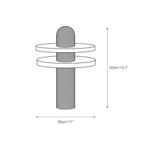 Alabaster Comet Alabaster Table Lamp