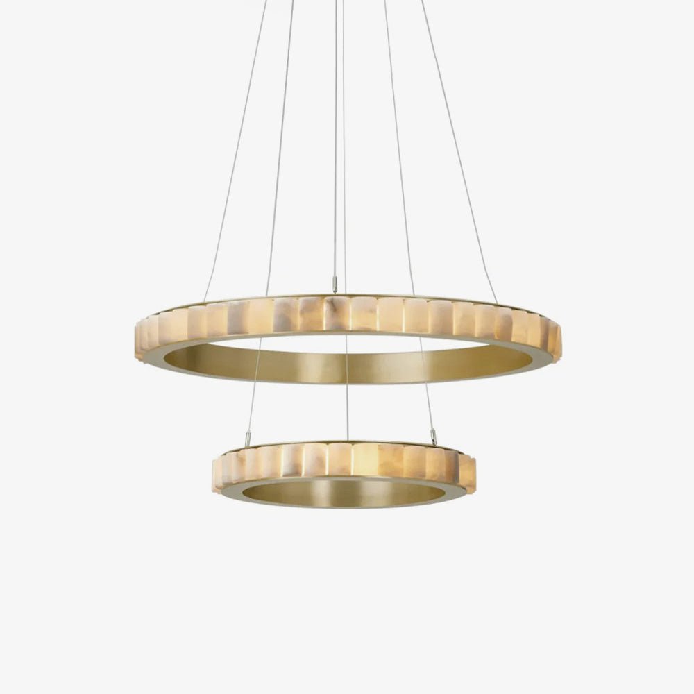 Alabaster Avalon Halo Chandelier Secondary image