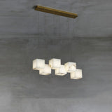 Modern Alabaster Cube Pendant Light - CasaraHouse