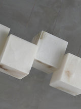 Modern Alabaster Cube Pendant Light - CasaraHouse