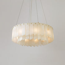 Alabaster Cascade Tiered Chandelier