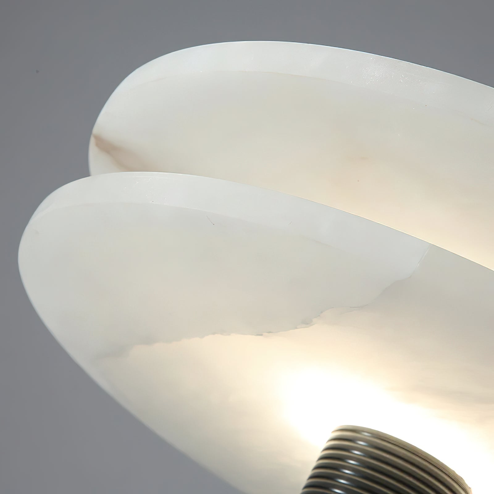 Alabaster Comet Alabaster Table Lamp
