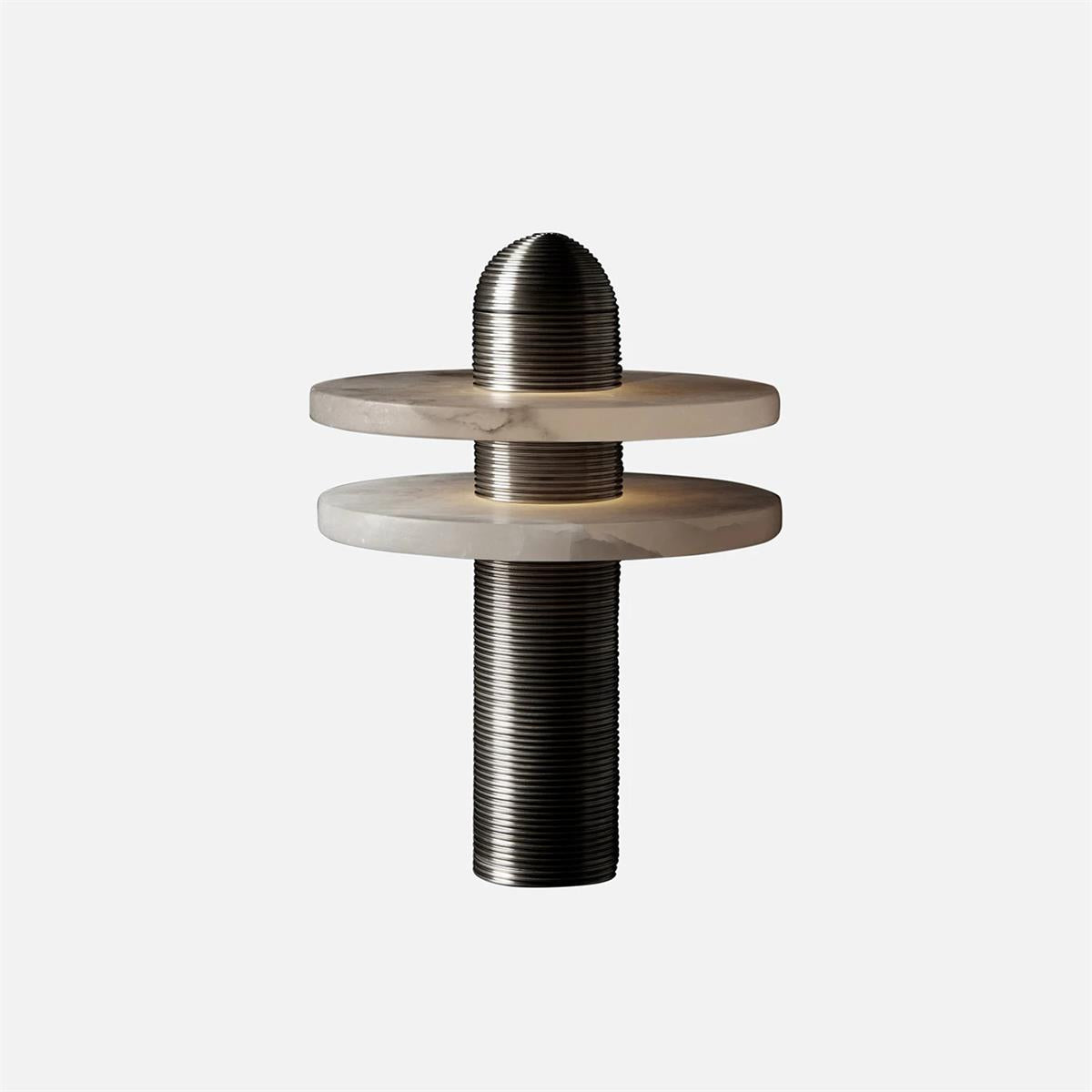 Alabaster Comet Alabaster Table Lamp