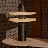 Alabaster Comet Alabaster Table Lamp
