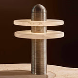 Alabaster Comet Alabaster Table Lamp