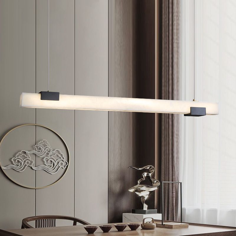 Aveline Alabaster Linear Chandelier