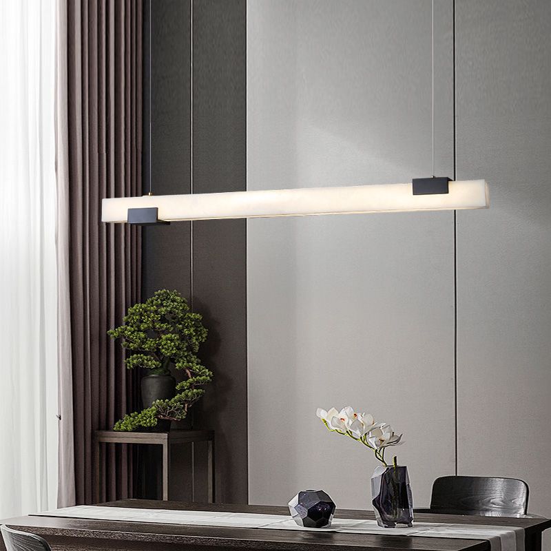 Aveline Alabaster Linear Chandelier